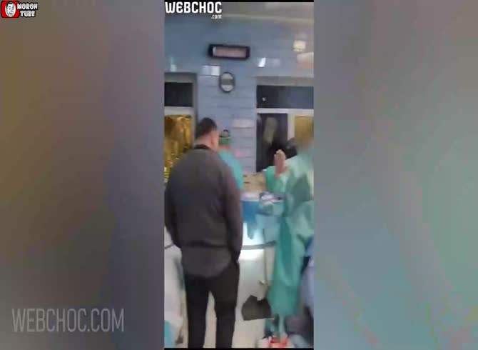 Video :Russian missile hits hospital during surgery (Warning - shocking)